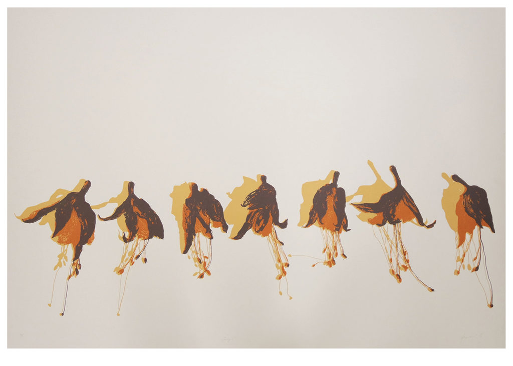 Dance I · serigraphy · 80 x 120 cm 2015