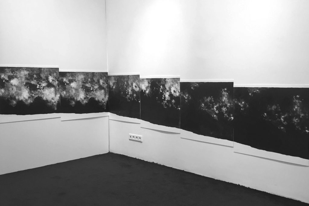 installation There is nothing there · lithography · 2018