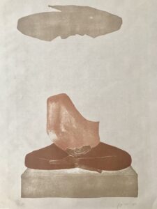 Torzo · serigrafie · 40 x 30 cm 2018